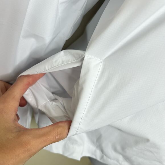 Nike Inter Milan Track Jacket XL Mens Soccer White Blue Full Zip Windbreaker New - Picture 5 of 11